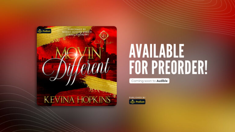 Movin’ Different Audiobook Coming March 2024 | Kevina Hopkins